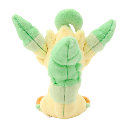Japan Pokemon Center Original - Leafeon - Fluffy Huggable Plush