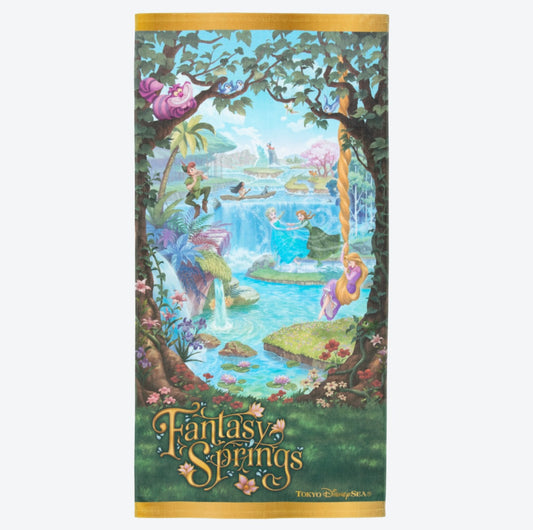 DISNEYSEA LIMITED - Fantasty Springs - Bath Towel