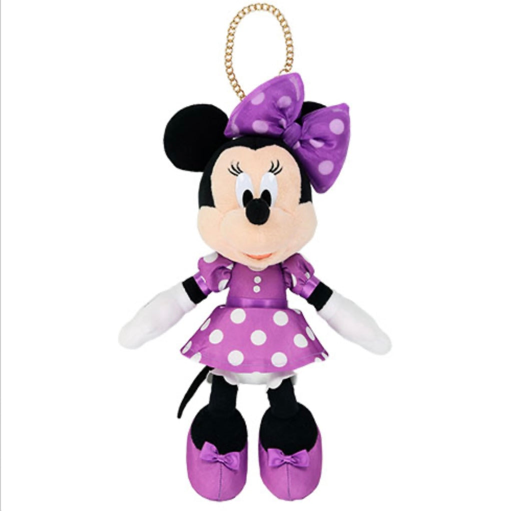 Tokyo Disney Resort - Minnie Style - Minnie Plush Keychain - 2 Colours