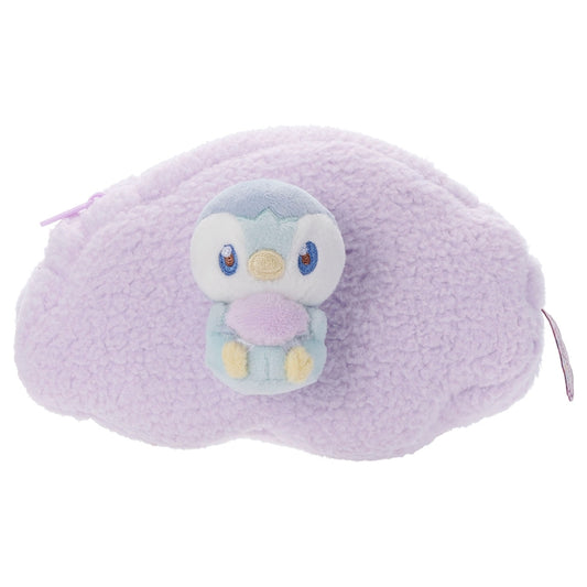 Japan Pokemon Center - PokePeace - Plush Pouch (Starry Sky Ver.) - Piplup