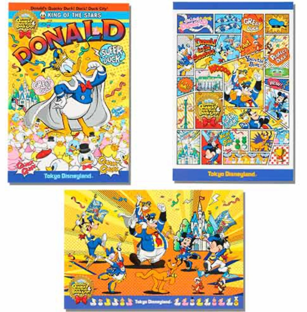 Tokyo Disney Resort - Quacky Celebration - Postcard Set