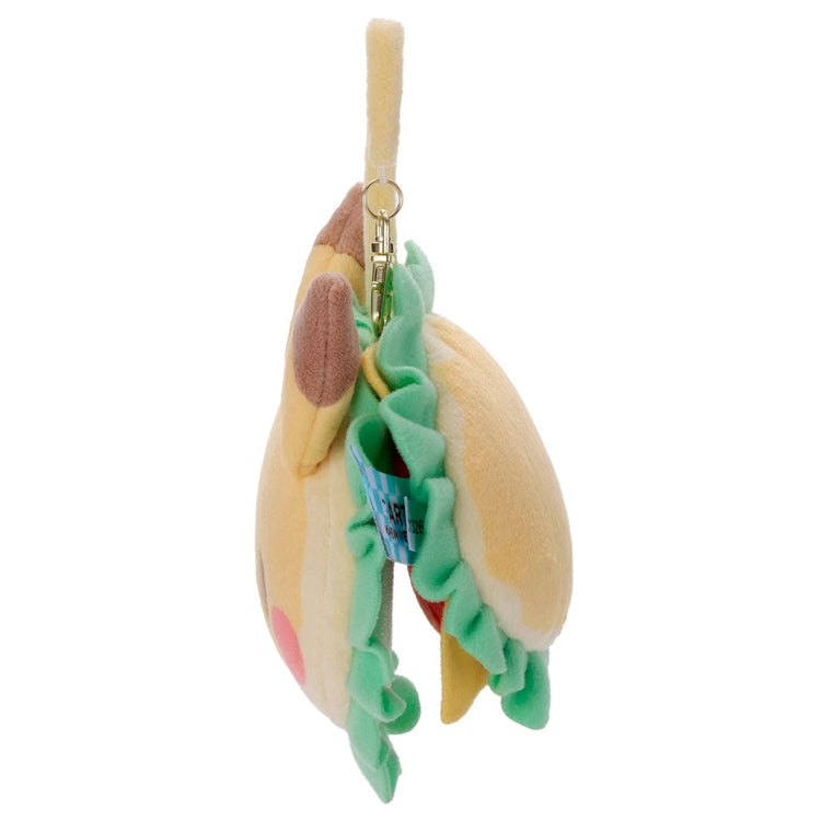 Japan Pokemon Center - PokePeace -  Plush Mirror (Hamburger Style) - Pikachu