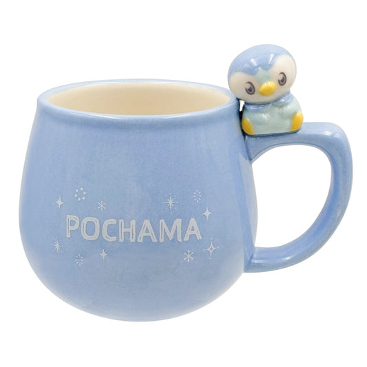 Japan Pokemon Center - PokePeace - Piplup Mug with Figure