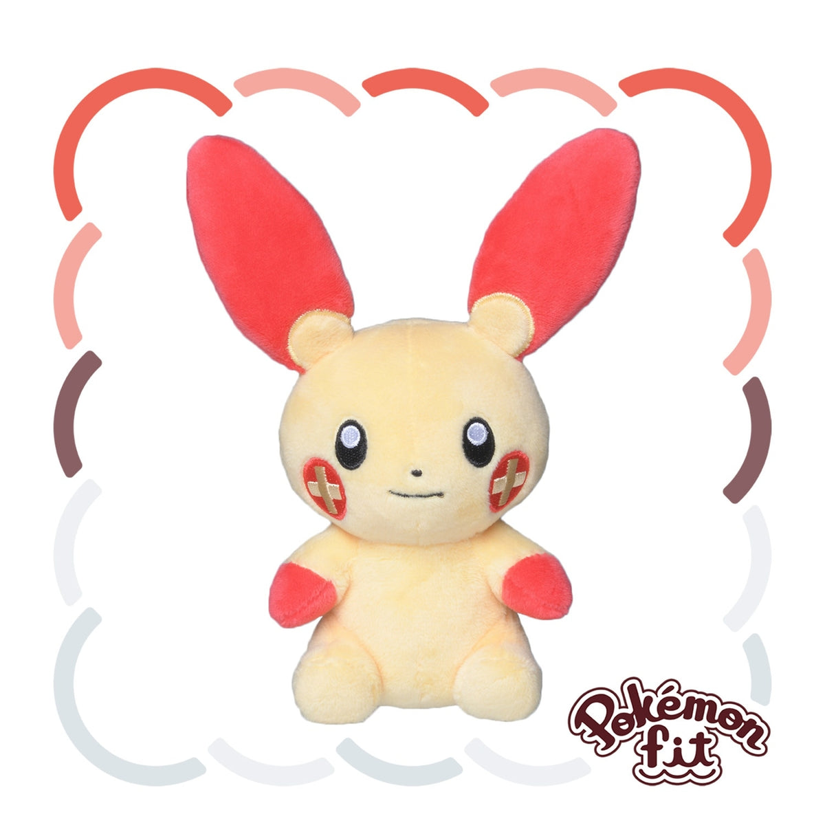 Pokemon Center Japan - 311 Plush Toy Pokémon Fit - Plusle