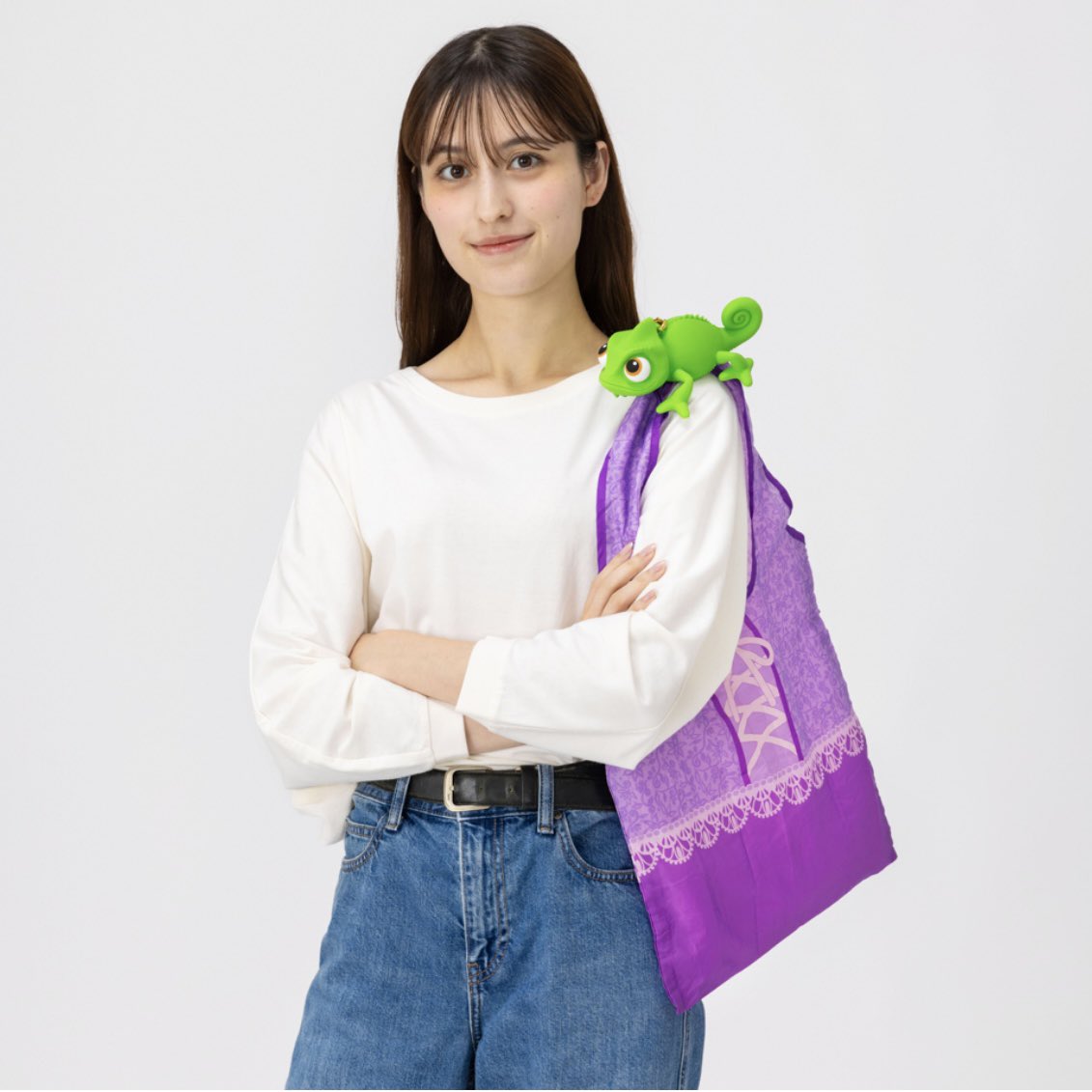 Tokyo Disney Resort - Rapunzel & Pascal - Shopping Bag