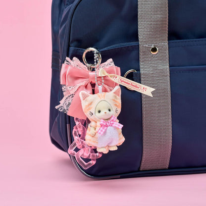 MARCH 20 PREORDER - Sylvanian Families Japan - Fennec Boy - Cat Costume Keychain