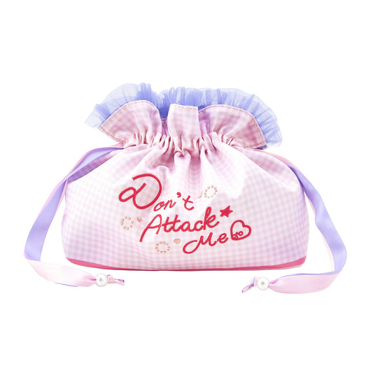 Japan Pokemon Center Original - Reversible drawstring bag - Don't Attack Me