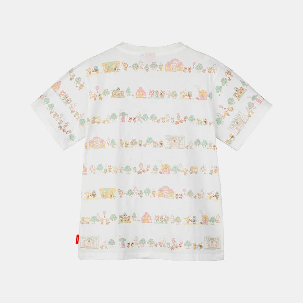 Nintendo Japan - Animal Crossing: New Horizons - Pastel Character Village T-Shirt