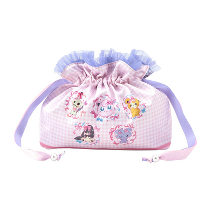 Japan Pokemon Center Original - Reversible drawstring bag - Don't Attack Me