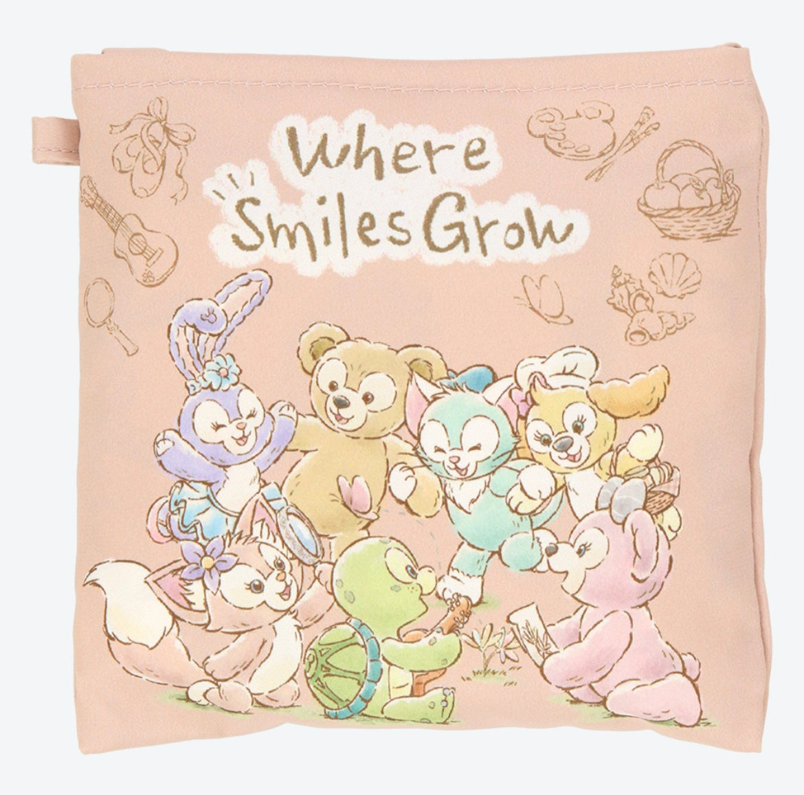 DISNEYSEA LIMITED - Duffy & Friends - Where Smiles Grow - ECO Bag