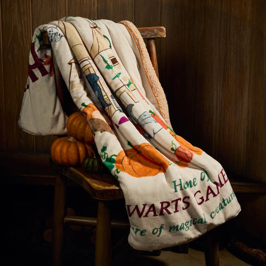 AUGUST 3 PREORDER - Harry Potter Japan - Hagrid's Hut Collection - Blanket