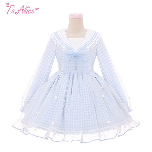 To Alice - Daisy Check Dress