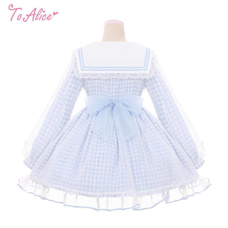 To Alice - Daisy Check Dress