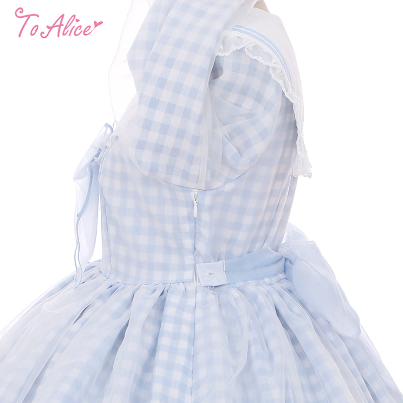 To Alice - Daisy Check Dress