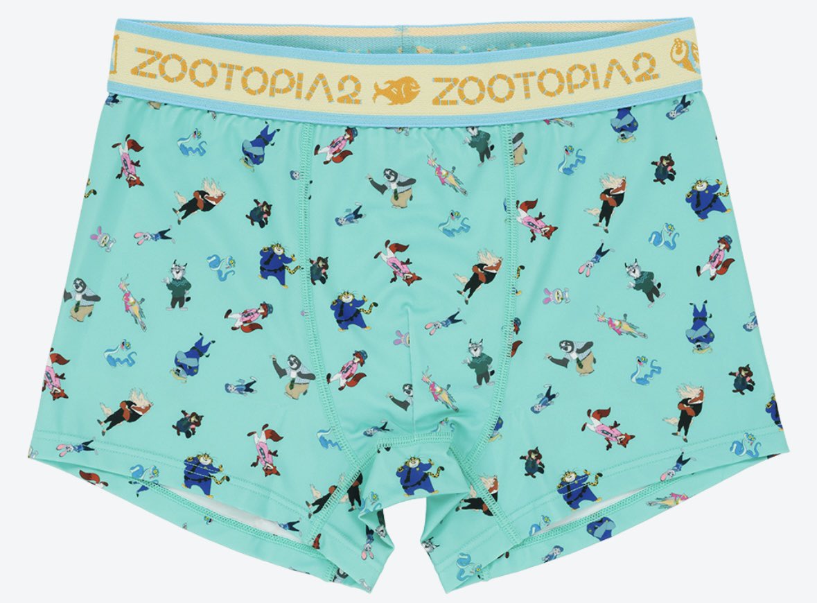 OCT 8 PREORDER - Tokyo Disney Resort - Zootopia - Unisex Boxer Shorts