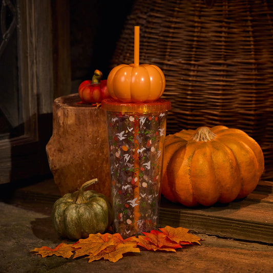 AUGUST 3 PREORDER - Harry Potter Japan - Hagrid's Hut Collection - Pumpkin Tumbler
