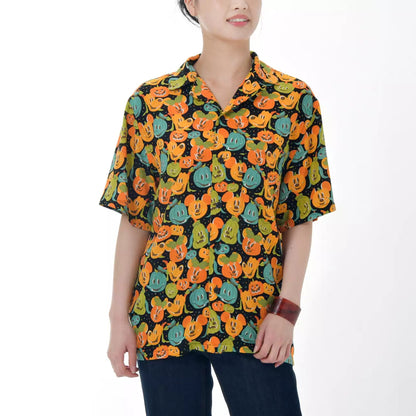 SEPT 3 PREORDER - Japan Limited - Disney Store Halloween 2025 - Mickey & Friends - Pumpkin Short Sleeve