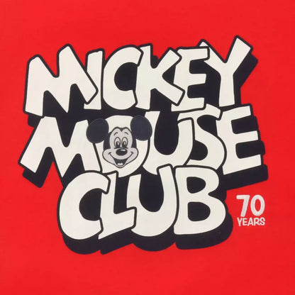 SEPT 30 PREORDER - Japan Limited - Mickey Mouse Club 70th Anniversary - Long Sleeve Sweatshirt