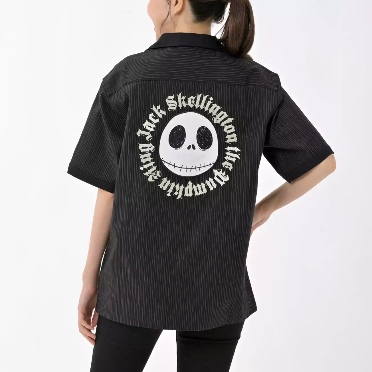 SEPT 7 PREORDER - Japan Disney Store - The Nightmare Before Christmas - Jack Skellington - Short-Sleeve Shirt