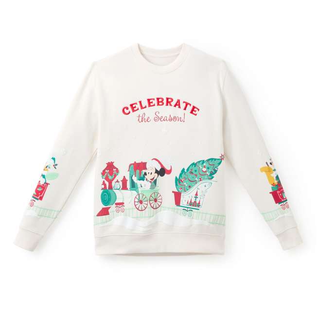 NOV 2 PREORDER - Japan Disney Store - Christmas 2026 - Mickey & Friends Long-Sleeve Sweatshirt