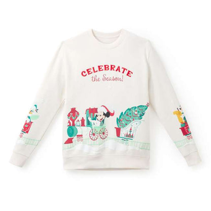 NOV 2 PREORDER - Japan Disney Store - Christmas 2026 - Mickey & Friends Long-Sleeve Sweatshirt