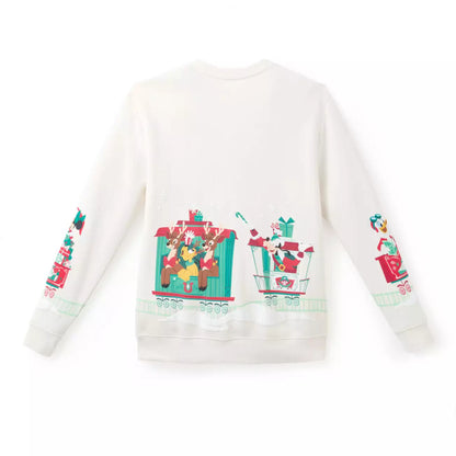 NOV 2 PREORDER - Japan Disney Store - Christmas 2026 - Mickey & Friends Long-Sleeve Sweatshirt