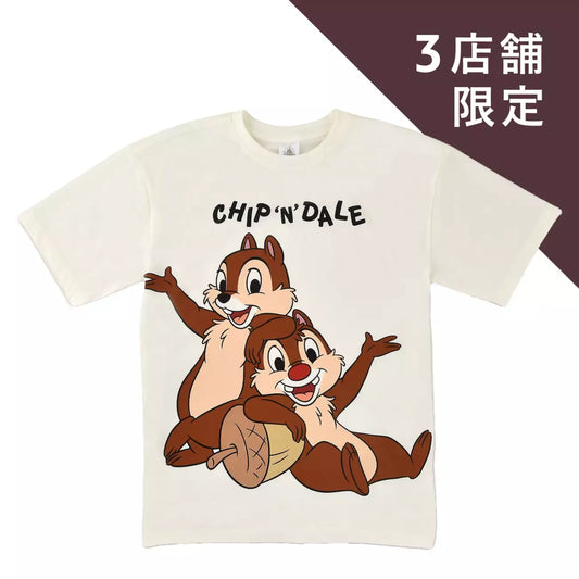 OCT 30 RELEASE - Japan Disney Store - Chip 'n' Dale Short-Sleeve T-Shirt