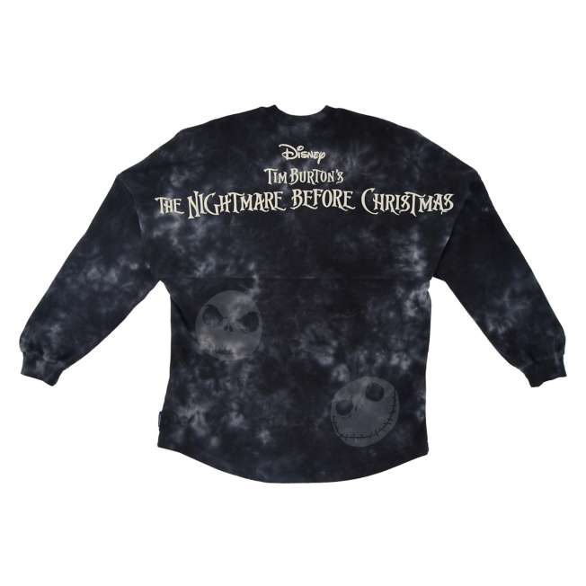 SEPT 7 PREORDER - Japan Disney Store - The Nightmare Before Christmas - Jack Skellington - Spirit Jersey - Tie-Dye Long-Sleeve T-Shirt