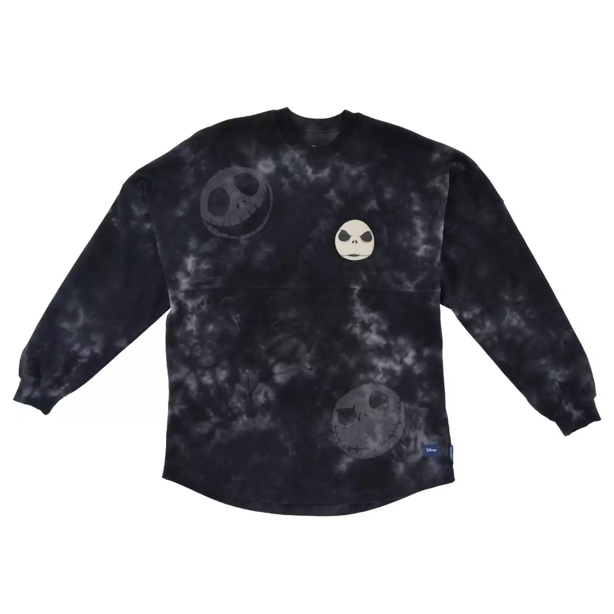 SEPT 7 PREORDER - Japan Disney Store - The Nightmare Before Christmas - Jack Skellington - Spirit Jersey - Tie-Dye Long-Sleeve T-Shirt