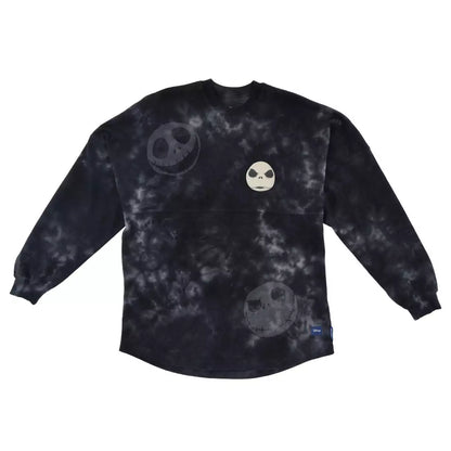 SEPT 7 PREORDER - Japan Disney Store - The Nightmare Before Christmas - Jack Skellington - Spirit Jersey - Tie-Dye Long-Sleeve T-Shirt