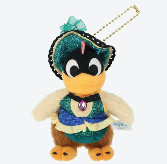 Tokyo Disney Resort - Tokyo Disneyland - The Diamond Variety Muster - Clara Cluck Plush Keychain / Pin