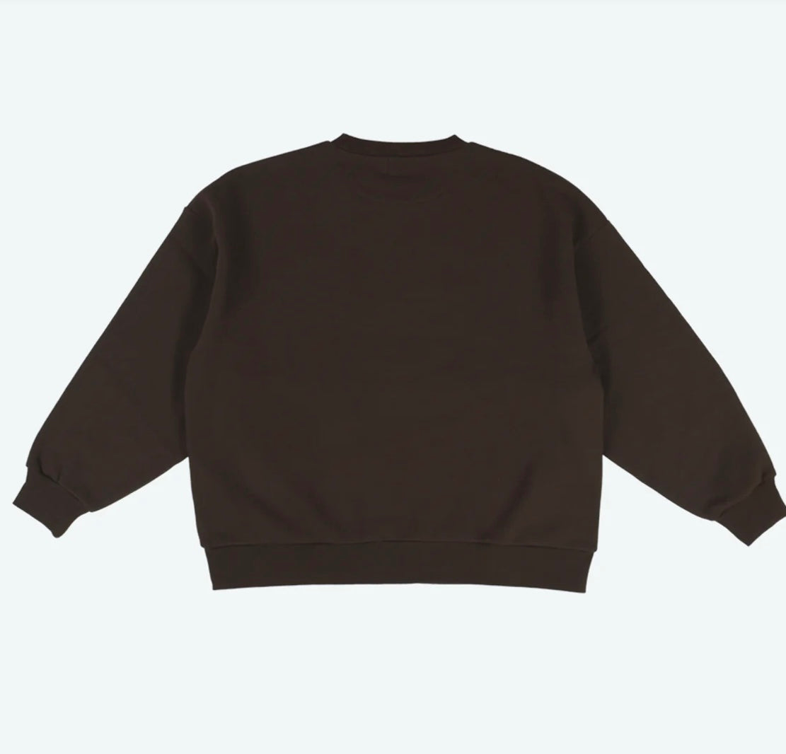 Tokyo Disney Resort - Lady & the Tramp - Oversized Unisex Sweatshirt (brown)