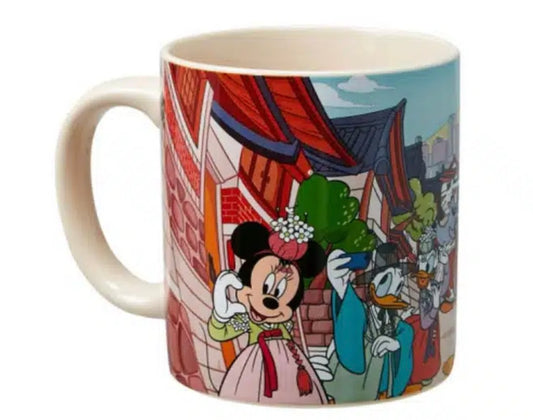 Korea Disney Store - Mickey & Friends - Hanbok Mug