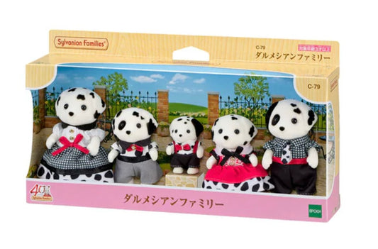 MID JULY PREORDER - Japan Limited - Sylvanian Families - Dalmatian Family