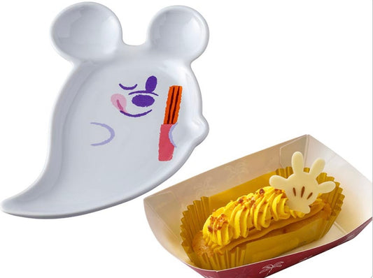 SEPT 18 PREORDER - Tokyo Disney Resort - Halloween 2025 - Mickey Ghost - Souvenir Plate