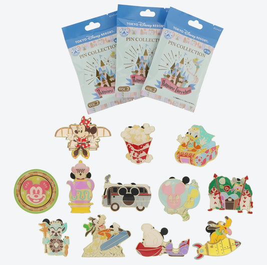 Tokyo Disney Resort - Pin Collection - Vol 2 - 2 Pin Blind Bag