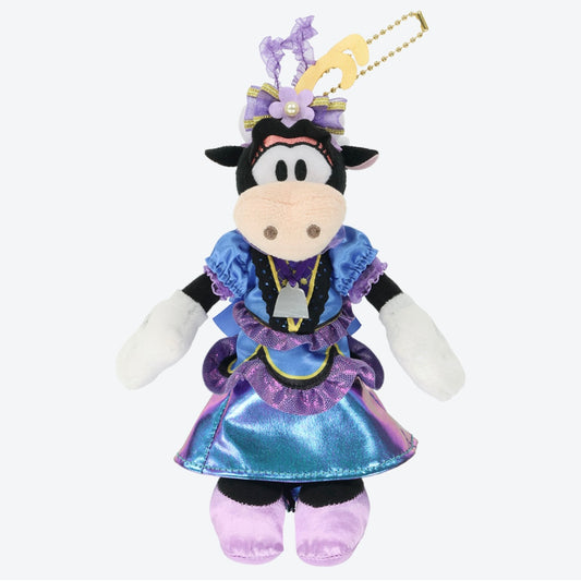 Tokyo Disney Resort - Tokyo Disneyland - The Diamond Variety Muster - Clarabelle Plush Keychain / Pin
