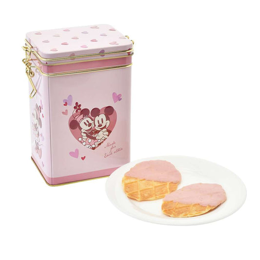 JAPAN LIMITED - Mickey & Minnie - Waffle Cookie Tin