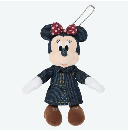 Tokyo Disney Resort - Frontierland - Western Wear - Minnie Plush Keychain / Pin