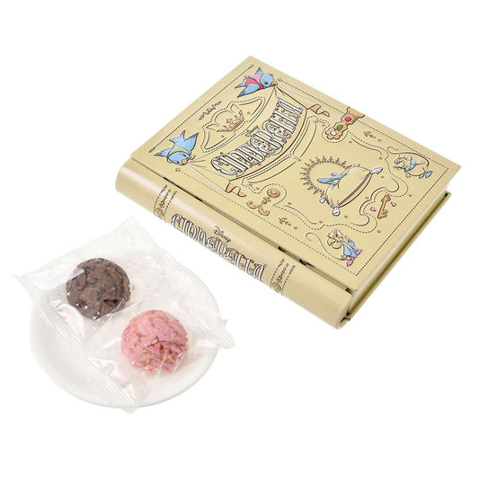 Japan Disney Store - Cinderella - Storybook Chocolate Crunch Tin