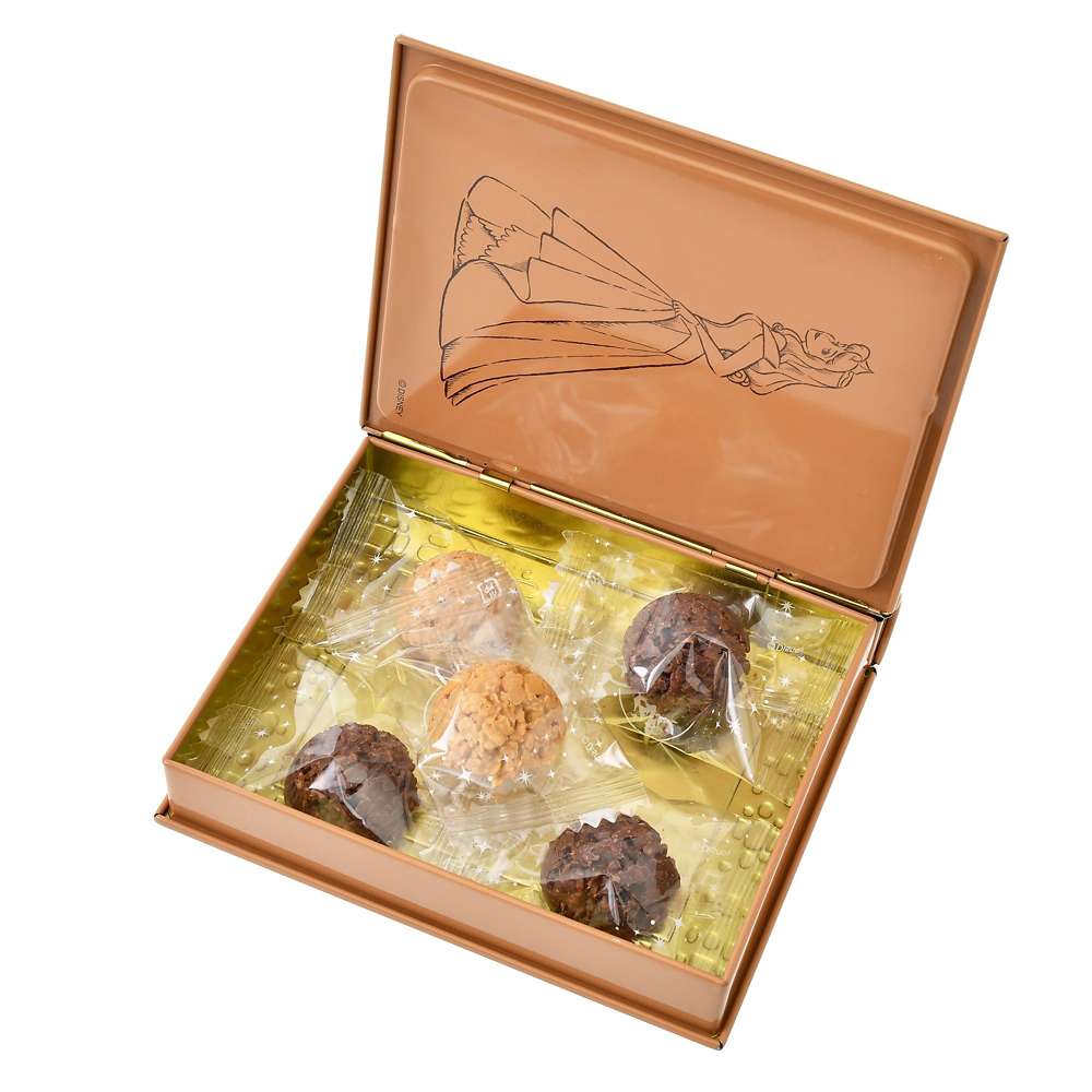 Japan Disney Store - Sleeping Beauty - Storybook Chocolate Crunch Tin