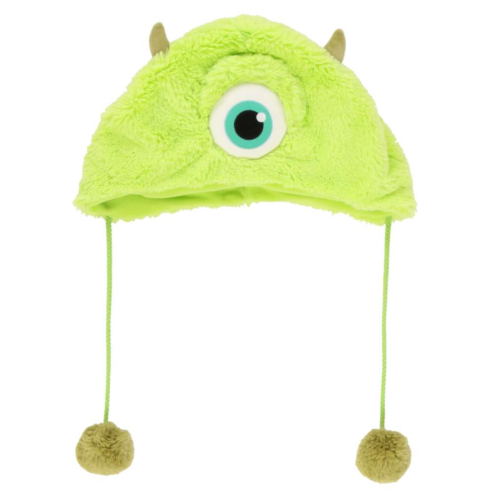 Tokyo Disney Resort - Monsters Inc - Mike Wazowski - Fan Cap Fluffy Hat - Adult Size