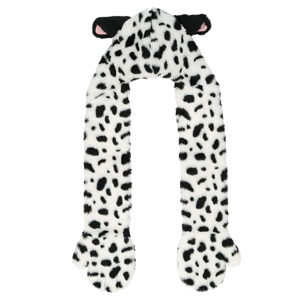 Tokyo Disney Resort - 101 Dalmatians - Hooded Scarf with Mittens - Adult