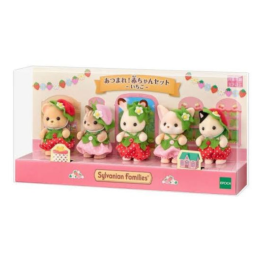 Sylvanian Families - Gather Baby - Strawberry Set