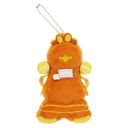 Tokyo Disney Resort - Beauty & the Beast -  Cogsworth Plush Keychain / Badge