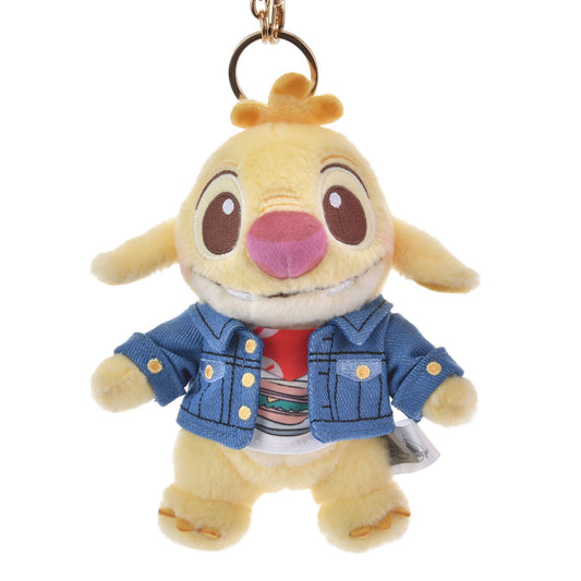 (may 30 preorder) JAPAN LIMITED - Lilo & Stitch - Denim Reuben Plush Keychain