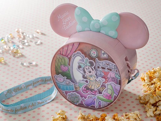 Tokyo Disney Resort - Popcorn Bucket - Minnie Loves Fashion