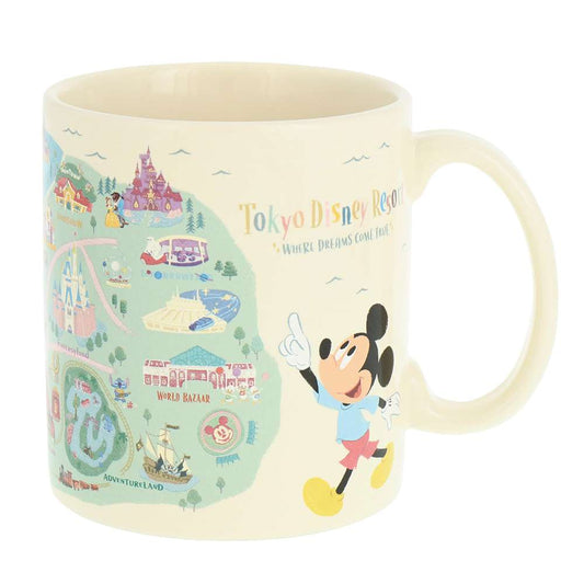 Tokyo Disney Resort - Park Map - Big Mug