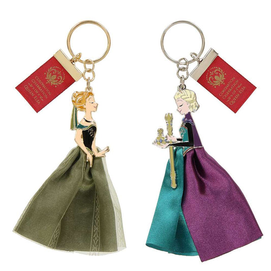 Tokyo Disney Resort - Frozen - Anna & Elsa Keychain Set
