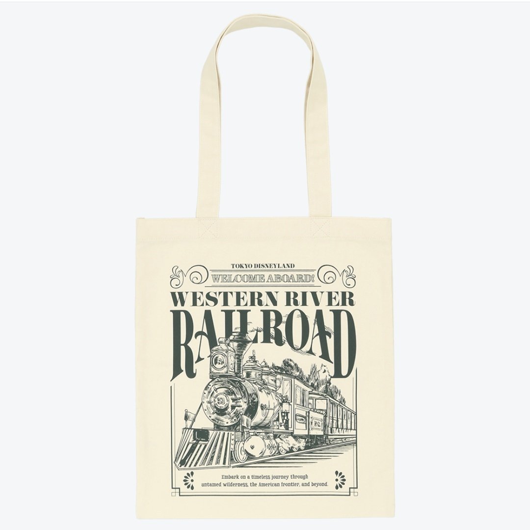 Tokyo Disney Resort - Disneyland - Western River Railroad - Tote Bag